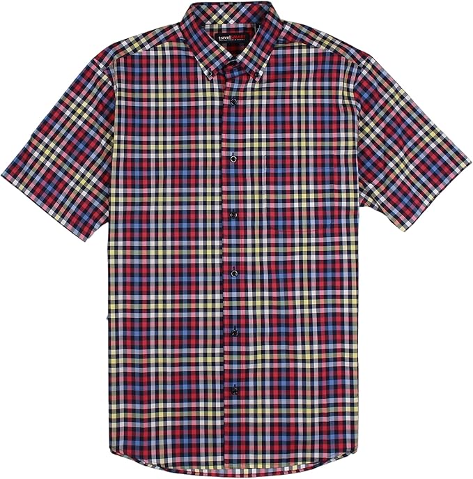 Wrinkle Free Casual Shirts Short Sleeve