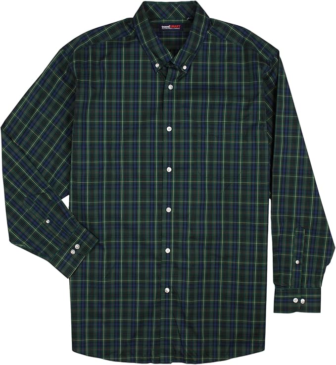Wrinkle-Free Casual Shirts Men's Long Sleeve